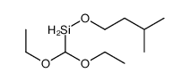 diethoxymethyl(3-methylbutoxy)silane结构式