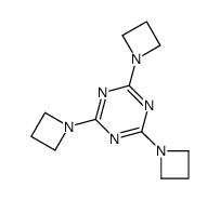 1,3,5-Triazine, 2,4,6-tris(1-azetidinyl)-结构式