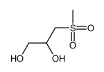 3-methylsulfonylpropane-1,2-diol Structure