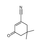 2-Cyclohexenone,3-cyano,5,5-dimethyl- structure