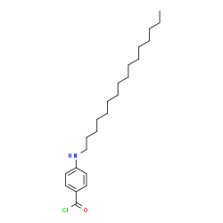 4-(Hexadecylamino)benzoyl chloride Structure