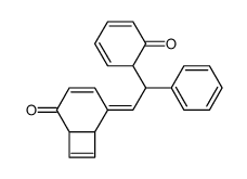 2-[2-(6-oxocyclohexa-2,4-dien-1-yl)-2-phenylethylidene]bicyclo[4.2.0]octa-3,7-dien-5-one Structure