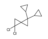 2,2-dichloro-5,5-dicyclopropylspiro[2.2]pentane Structure