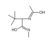 (2S)-2-acetamido-N,3,3-trimethylbutanamide结构式