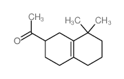 Ethanone, 1-(1,2,3,4,5,6,7,8-octahydro-8,8-dimethyl-2-naphthalenyl)- Structure