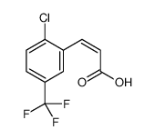 3-(2-CHLORO-5-(TRIFLUOROMETHYL)PHENYL)ACRYLIC ACID Structure