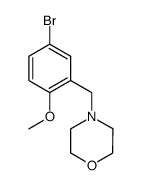 4-(5-Bromo-2-methoxybenzyl)morpholine picture