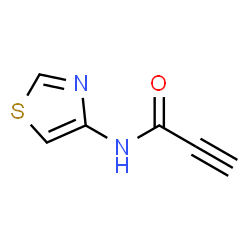 2-Propynamide,N-4-thiazolyl- Structure