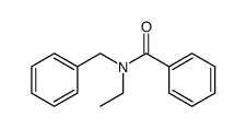 N-benzyl-N-ethylbenzamide结构式