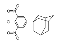 1-(4-Chloro-3,5-dinitrophenyl)tricyclo[3.3.1.13,7]decane Structure