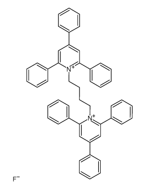 2,4,6,2',4',6'-hexaphenyl-1,1'-butane-1,4-diyl-bis-pyridinium, difluoride结构式