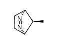 anti-7-methyl-2,3-diazabicyclo[2.2.1]hept-2-ene Structure