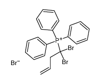 (1,1-dibromo-3-butenyl)triphenylphosphonium bromide结构式
