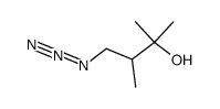 4-azido-2,3-dimethylbutan-2-ol Structure