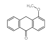 4-methoxy-10H-anthracen-9-one structure