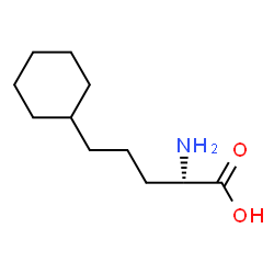 (S)-2-amino-5-cyclohexylpentanoicacid Structure