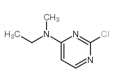 2-CHLORO-N-ETHYL-N-METHYL-4-PYRIMIDINAMINE结构式