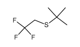 tert-butyl(2,2,2-trifluoroethyl)sulfane结构式
