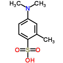 Benzenesulfonic acid, 4-(dimethylamino)-2-methyl- (9CI)结构式