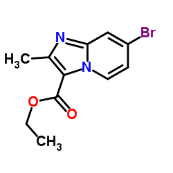 6-BROMO-2-METHYL-IMIDAZO[1,2-A]PYRIDINE-3-CARBOXYLIC ACID ETHYL ESTER picture