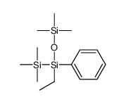 ethyl-phenyl-trimethylsilyl-trimethylsilyloxysilane Structure