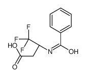 (3R)-3-benzamido-4,4,4-trifluorobutanoic acid Structure