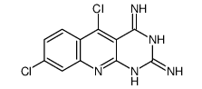 5,8-dichloropyrimido[4,5-b]quinoline-2,4-diamine结构式