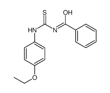 N-[(4-ethoxyphenyl)carbamothioyl]benzamide Structure