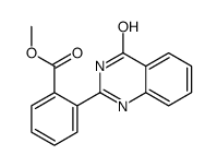 methyl 2-(4-oxo-1H-quinazolin-2-yl)benzoate结构式