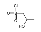 2-hydroxypropane-1-sulfonyl chloride结构式
