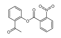 2'-(2-nitrobenzoyloxy)acetophenone Structure