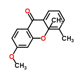 (2,4-Dimethoxyphenyl)-(3-methylphenyl)-methanone结构式