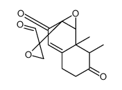2-(7,7a-dimethyl-2,6-dioxo-4,5,7,7b-tetrahydronaphtho[1,2-b]oxiren-1a-yl)oxirane-2-carbaldehyde Structure