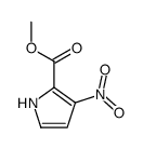 3-Nitro-1H-pyrrole-2-carboxylic acid Methyl ester结构式