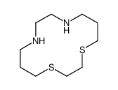 1,4-dithia-8,11-diazacyclotetradecane结构式