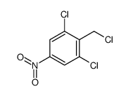 1,3-dichloro-2-(chloromethyl)-5-nitrobenzene结构式