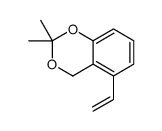 4H-1,3-Benzodioxin,5-ethenyl-2,2-dimethyl-(9CI) structure