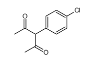 3-(4-chlorophenyl)pentane-2,4-dione Structure