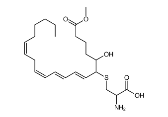 LEUKOTRIENE E4 METHYL ESTER结构式