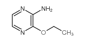 2-氨基-3-乙氧基吡嗪结构式