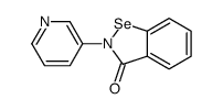 2-pyridin-3-yl-1,2-benzoselenazol-3-one Structure