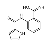 2-(1H-pyrrole-2-carbothioylamino)benzamide结构式