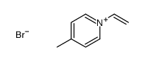 1-ethenyl-4-methylpyridin-1-ium,bromide结构式