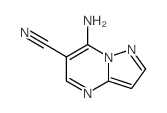 7-氨基吡唑并[1,5-A]嘧啶-6-甲腈结构式