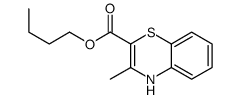 butyl 3-methyl-4H-1,4-benzothiazine-2-carboxylate结构式