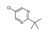 Pyrimidine, 5-chloro-2-(1,1-dimethylethyl) Structure