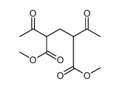 Pentanedioic acid, 2,4-diacetyl-, 1,5-dimethyl ester Structure
