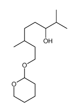 2,6-dimethyl-8-(oxan-2-yloxy)octan-3-ol结构式
