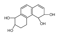 (1R,2S,5R,6S)-1,2,3,4,5,6-hexahydrophenanthrene-1,2,5,6-tetrol结构式