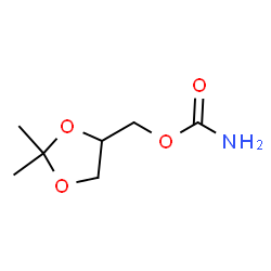 Carbamic acid,(2,2-dimethyl-1,3-dioxolan-4-yl)methyl ester (7CI) Structure